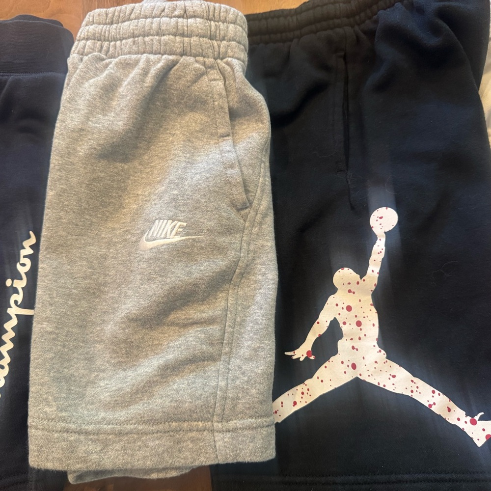 Nike Kids sweat shorts 7 pair